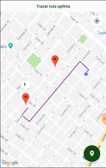 GitHub - CrissAlvarezH/EnrutarPosicionesMapa: App Android que consume ...